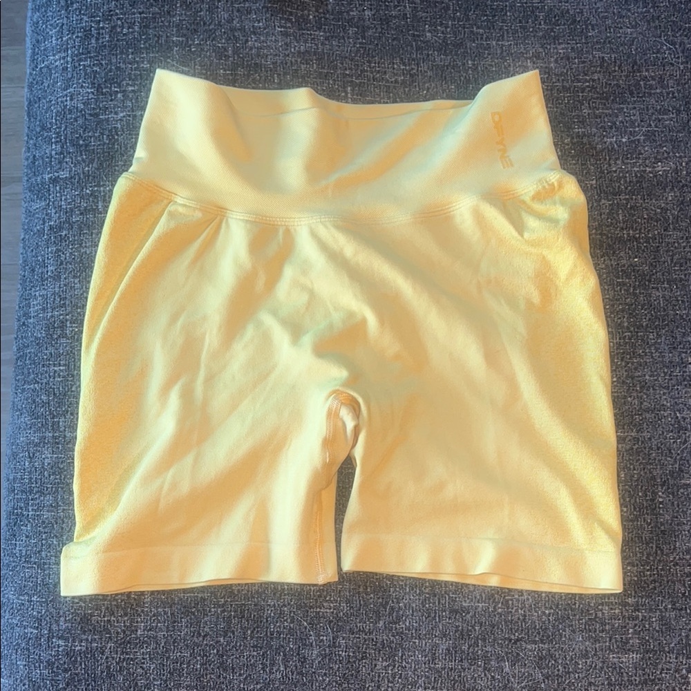 Women's Yellow Dfyne Shorts